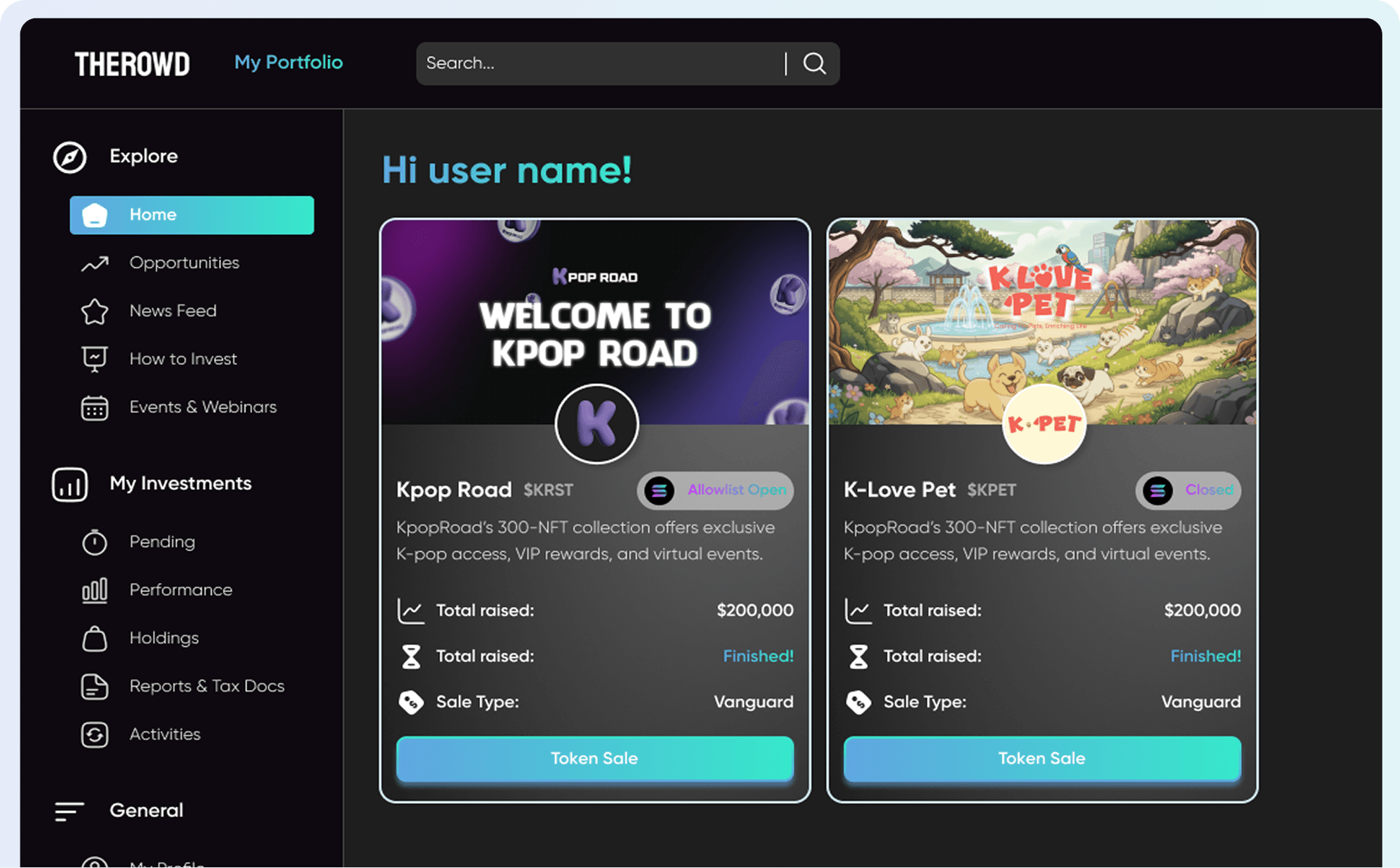 TheROWD Platform